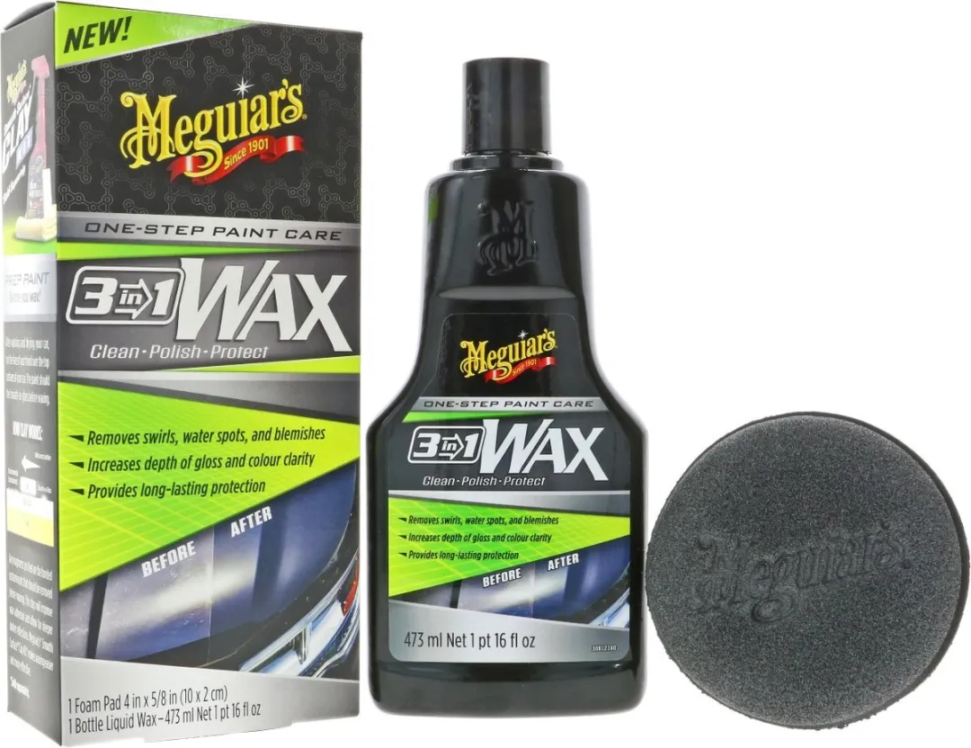 Meguiar's 3-in-1 Wax Autowax 473ml