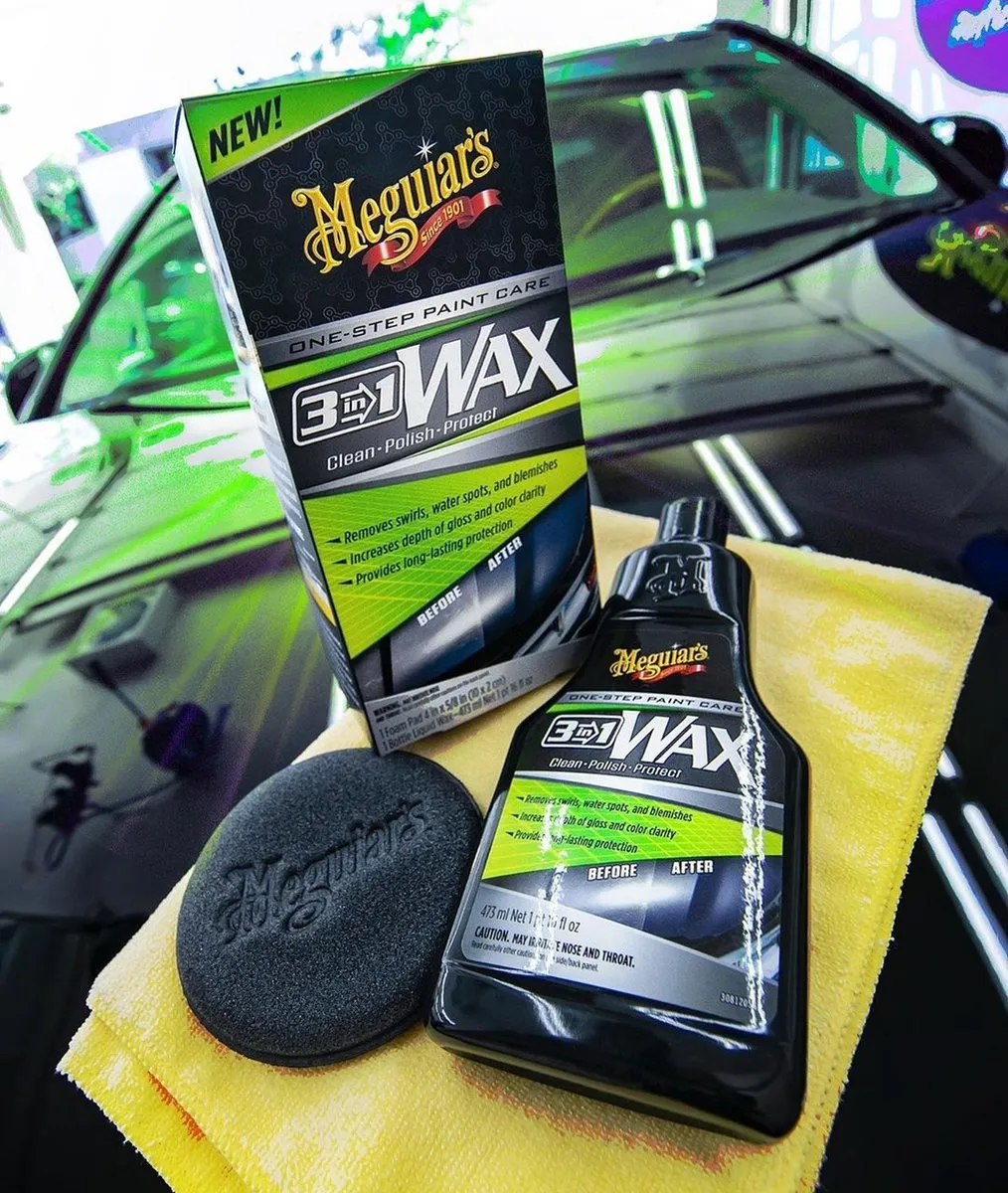 Meguiar's 3-in-1 Wax Autowax 473ml