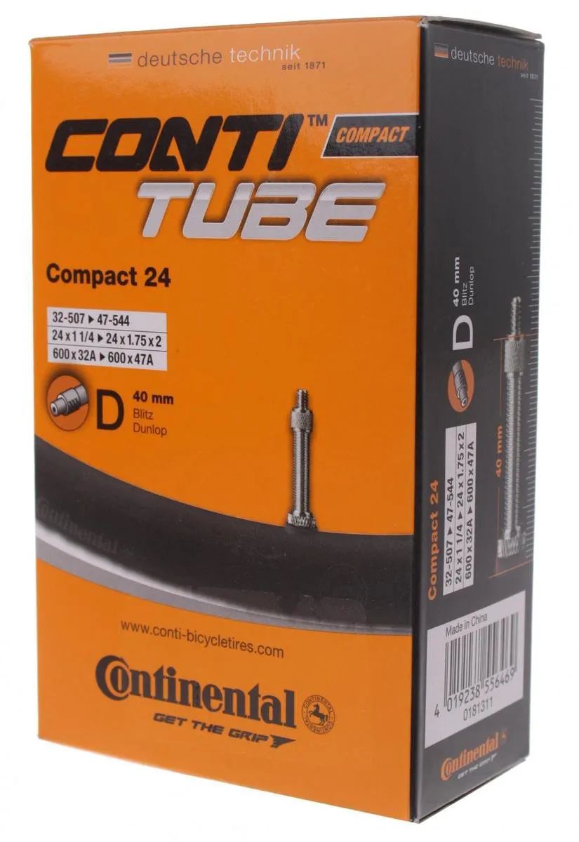 Continental 24 Compact Binnenband 32-507 - 47-544 - DV40mm - afbeelding 3 van 6