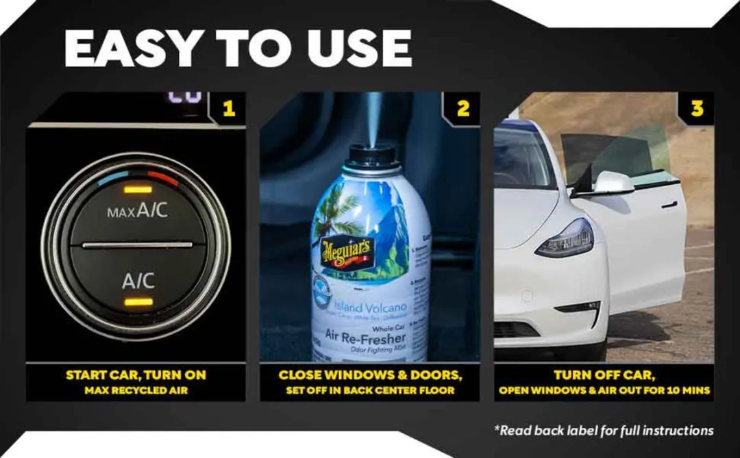 Meguiar's Island Volcano Air Refresher