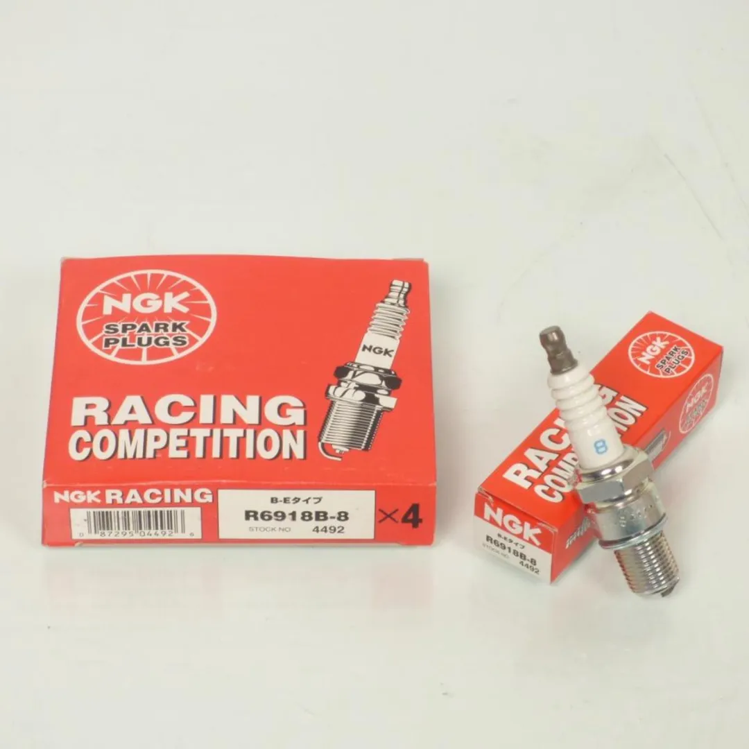 NGK Bougie R6918B-8 KTM 125 SX 1997-2000 - Wit