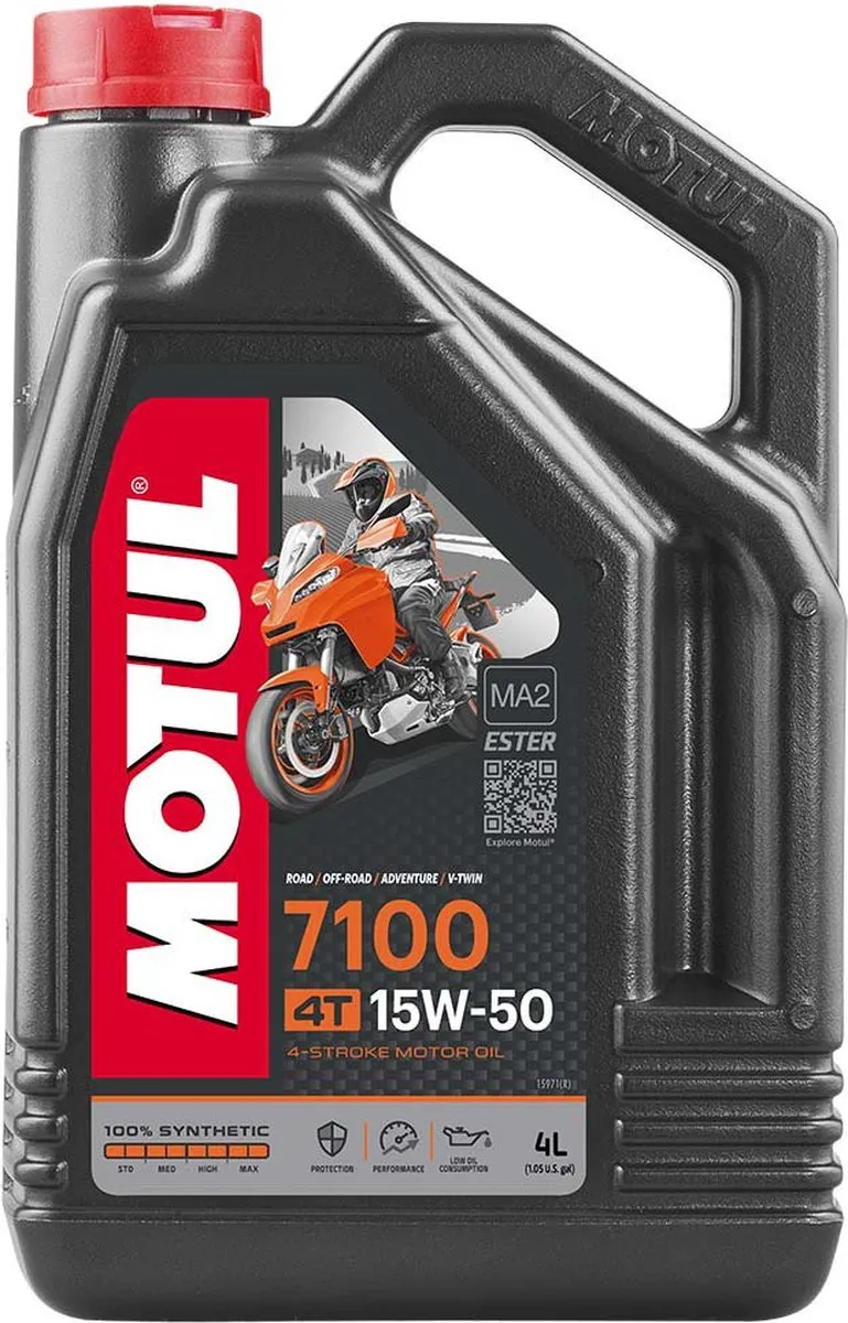 Motul 7100 4T 20W50 Motorolie