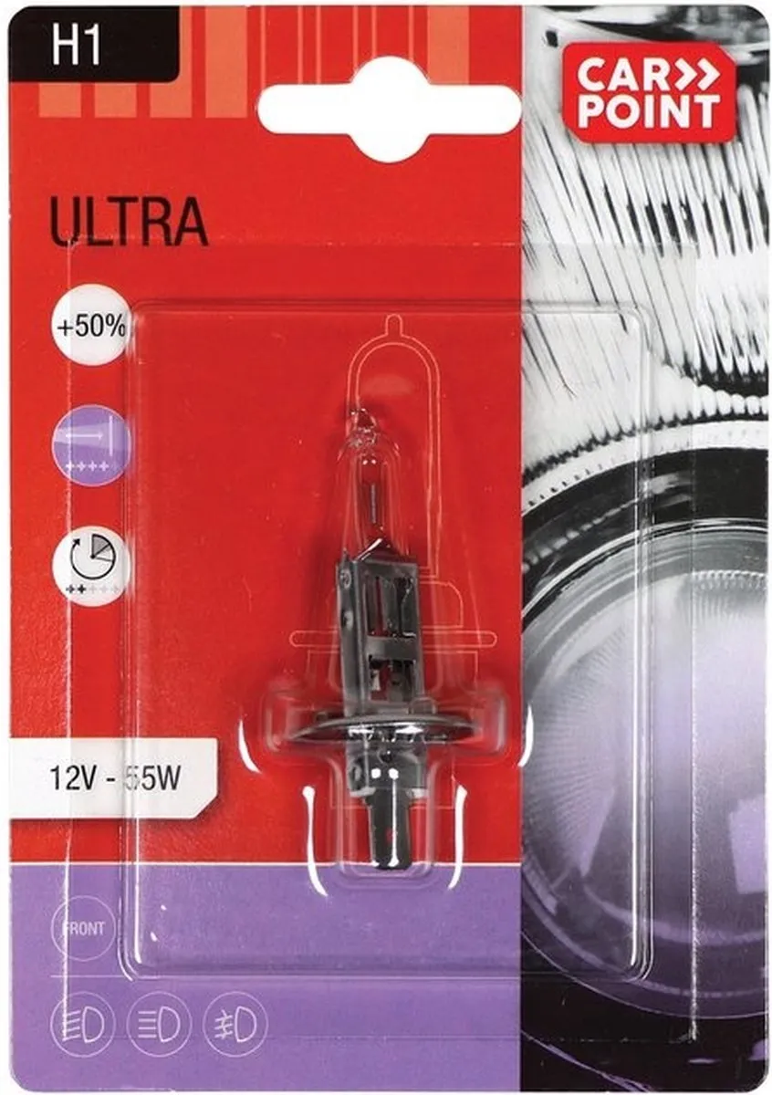 Carpoint Ultrabright Autolamp H1 55W - Superwit - Multicolor