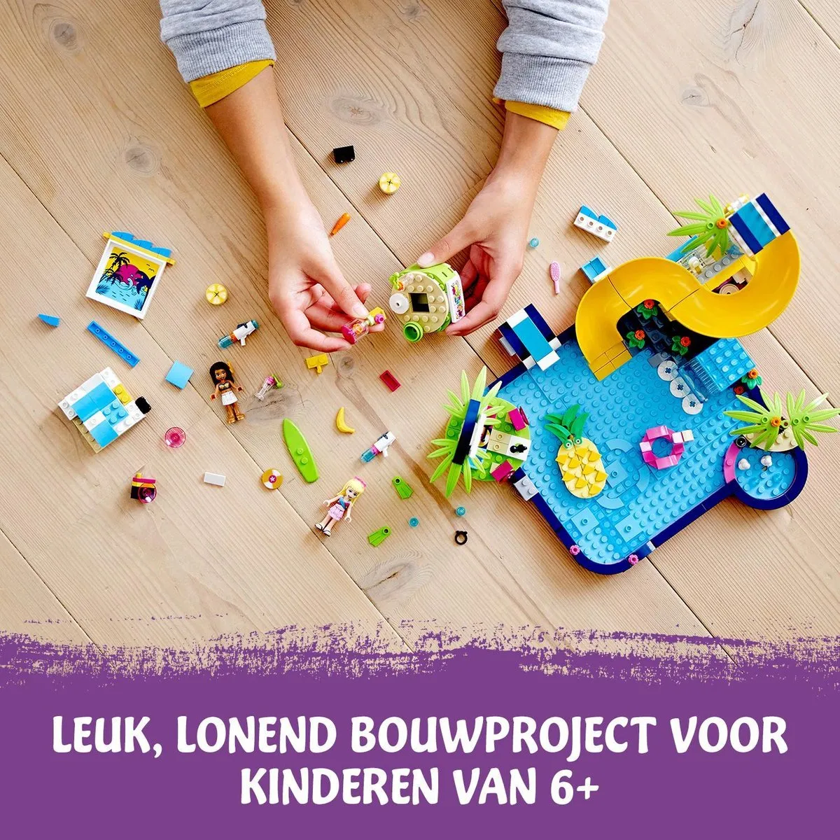 LEGO Friends Andrea's Zwembadfeest 41374 - 468 Stukken - afbeelding 4 van 6