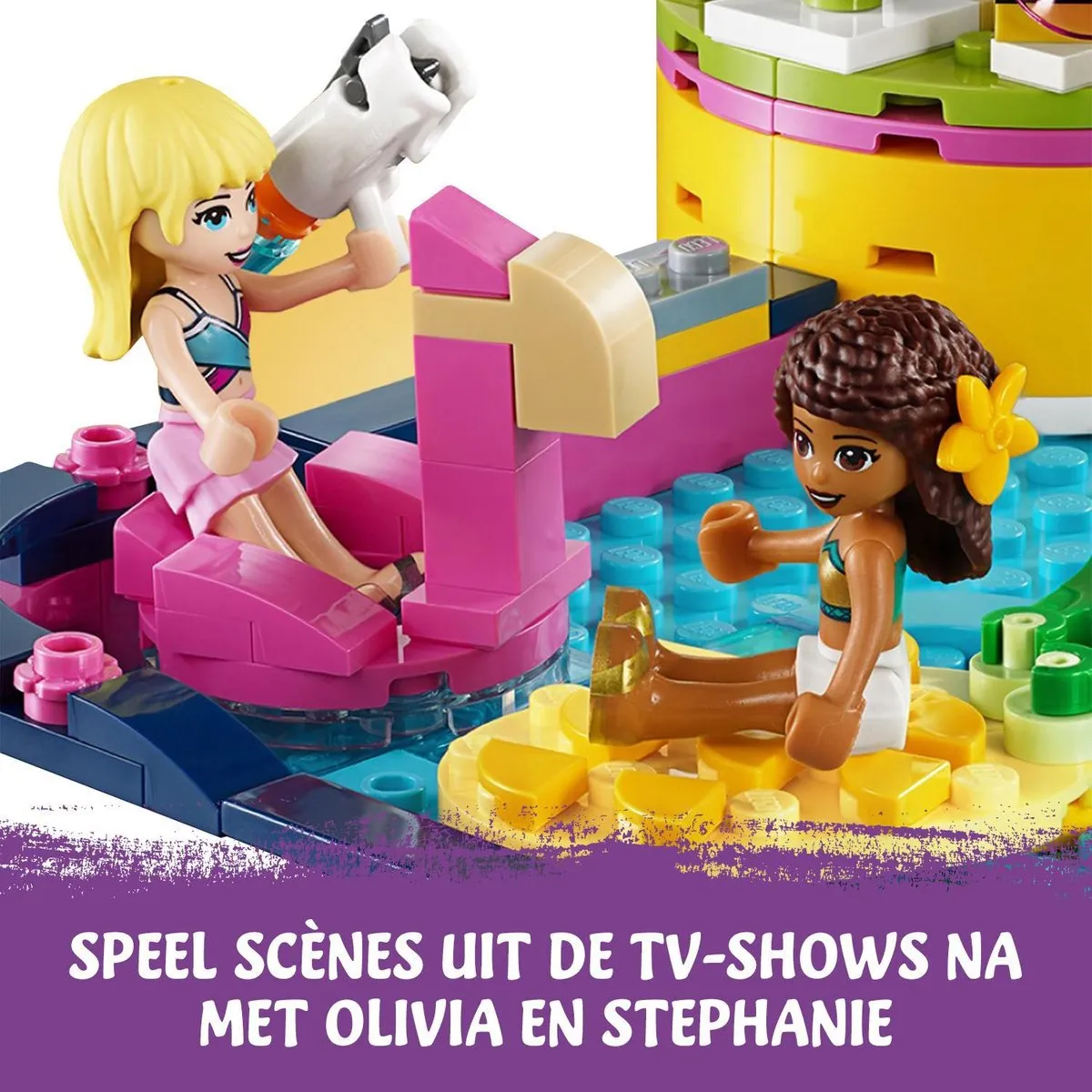 LEGO Friends Andrea's Zwembadfeest 41374 - 468 Stukken - afbeelding 3 van 6