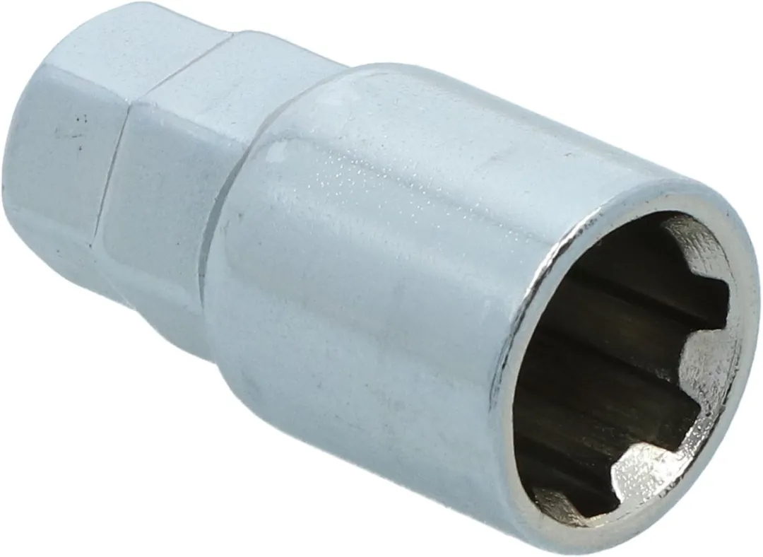 Carpoint Anti-Diefstal Wielbouten M12x1.5x26mm - 4 Stuks - Zilver