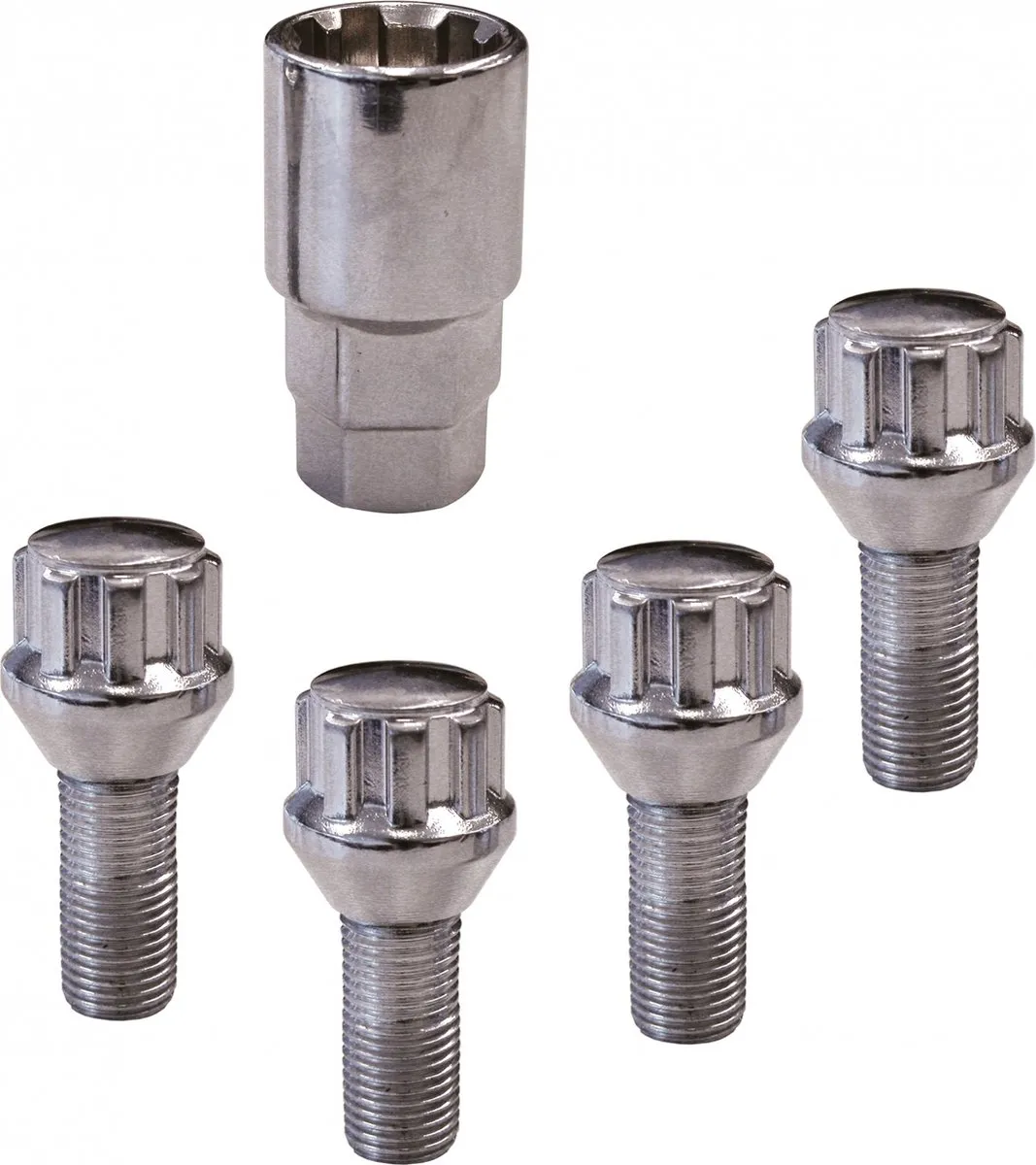 Carpoint Anti-Diefstal Wielbouten M12x1.5x26mm