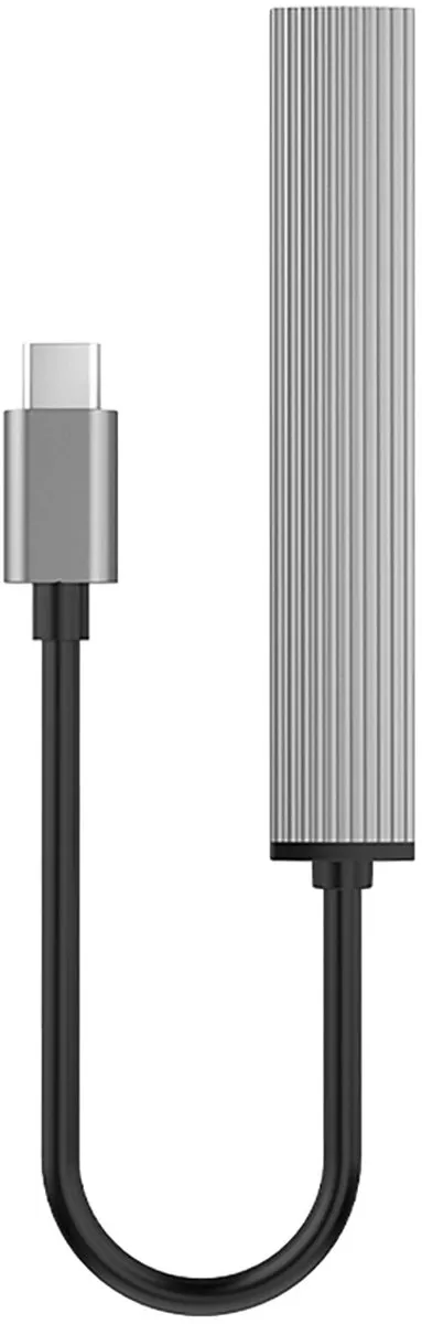 ORICO USB-C Dockingstation - 1x USB-A 3.0, 3x USB-A 2.0 - Transparant