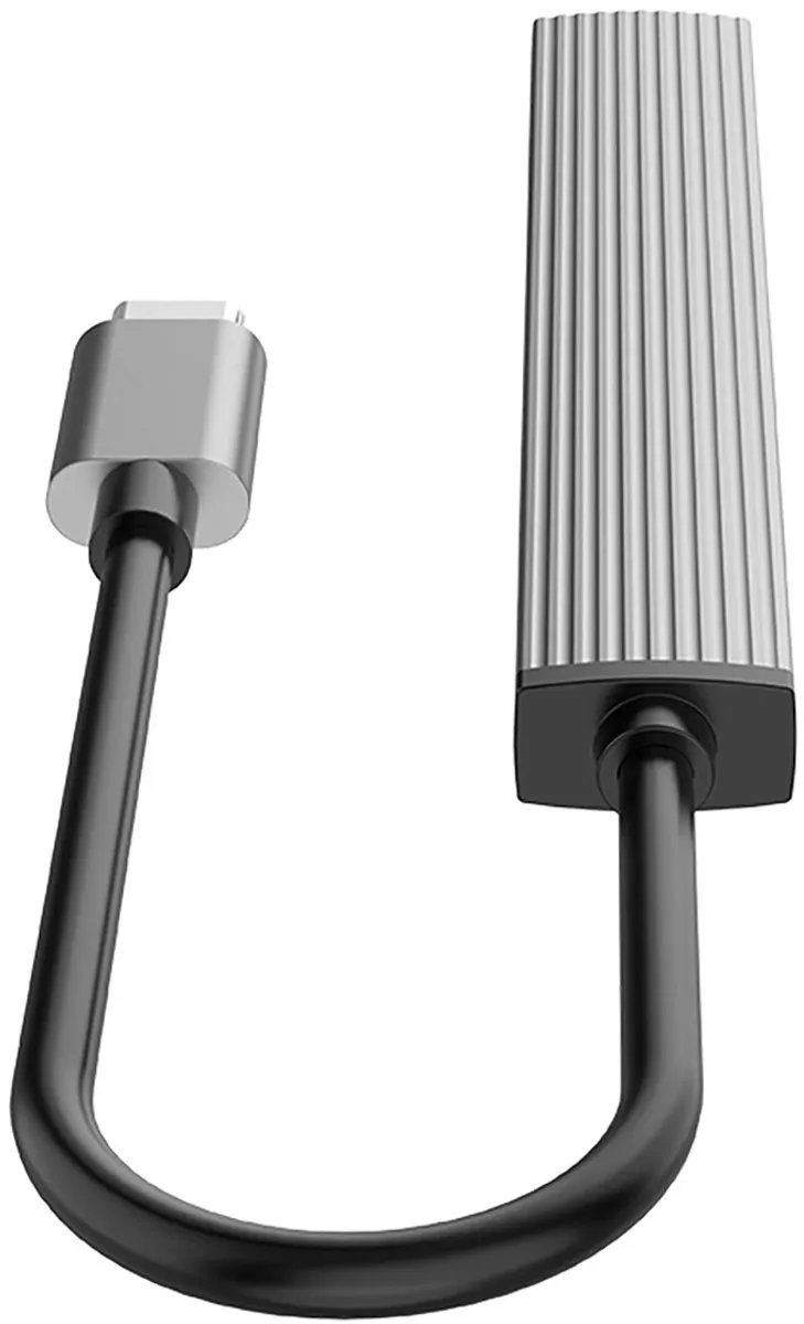 ORICO USB-C Dockingstation - 1x USB-A 3.0, 3x USB-A 2.0 - Transparant