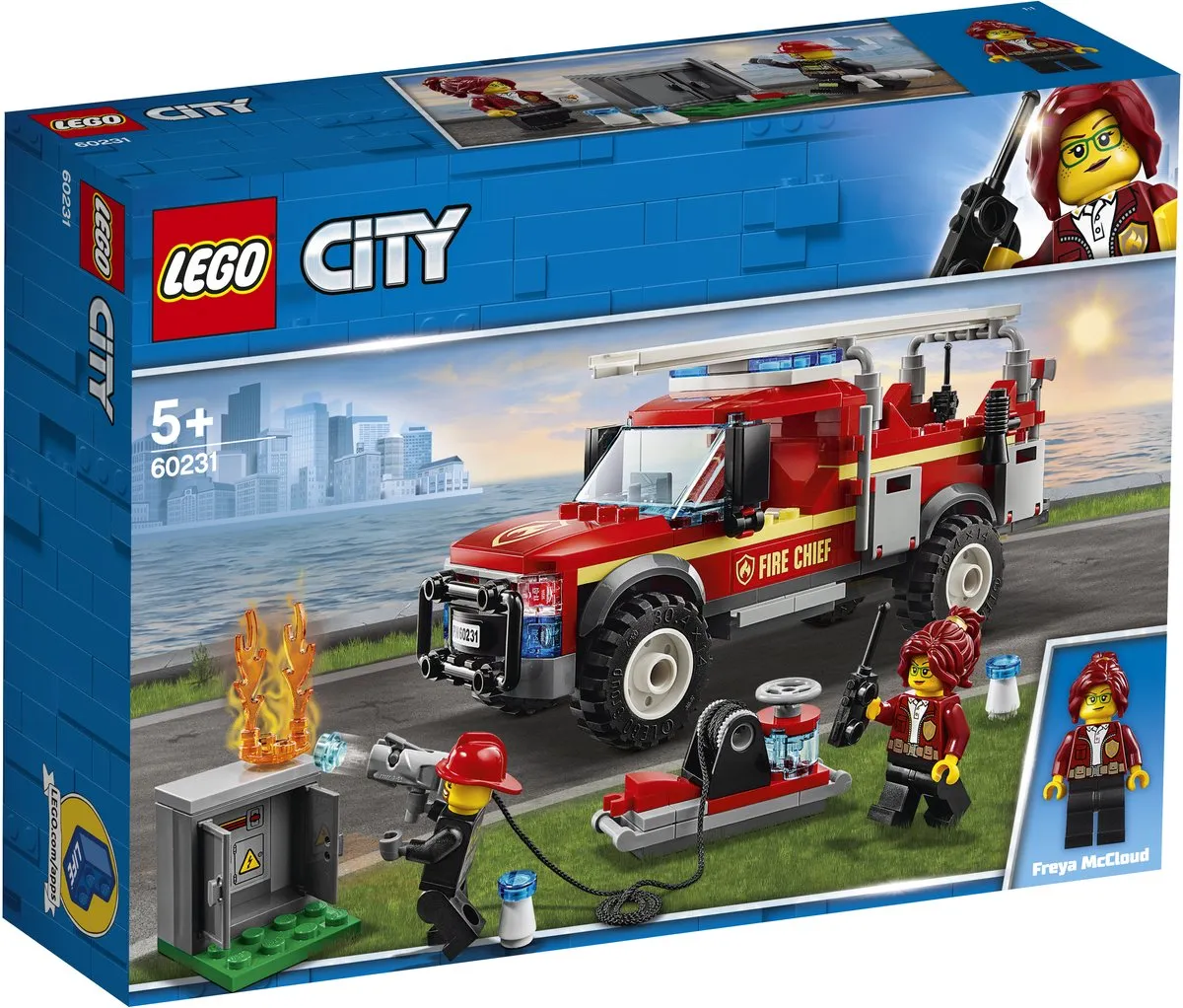 LEGO City Reddingswagen Brandweercommandant 60231
