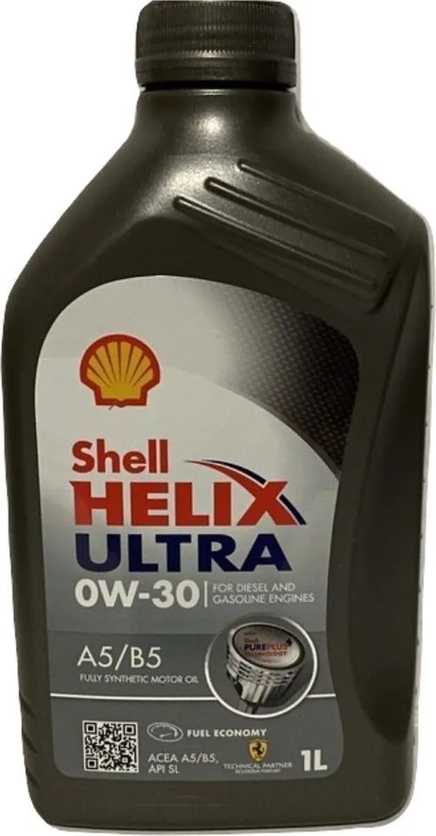 Shell Helix Ultra A5/B5 0W-30 Motorolie 1L