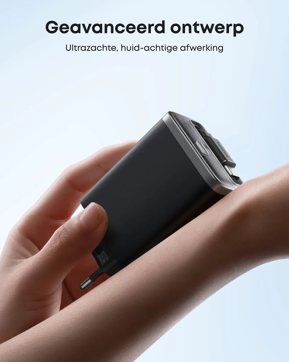 Anker Nano A2658G11 USB-C Snellader 35W - 2 Poorten - Zwart