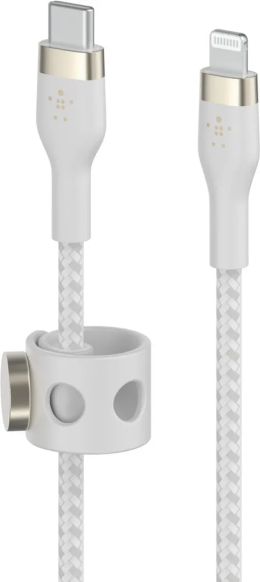 Belkin CAA011bt3MWH USB-C naar Lightning Kabel 3m - Wit