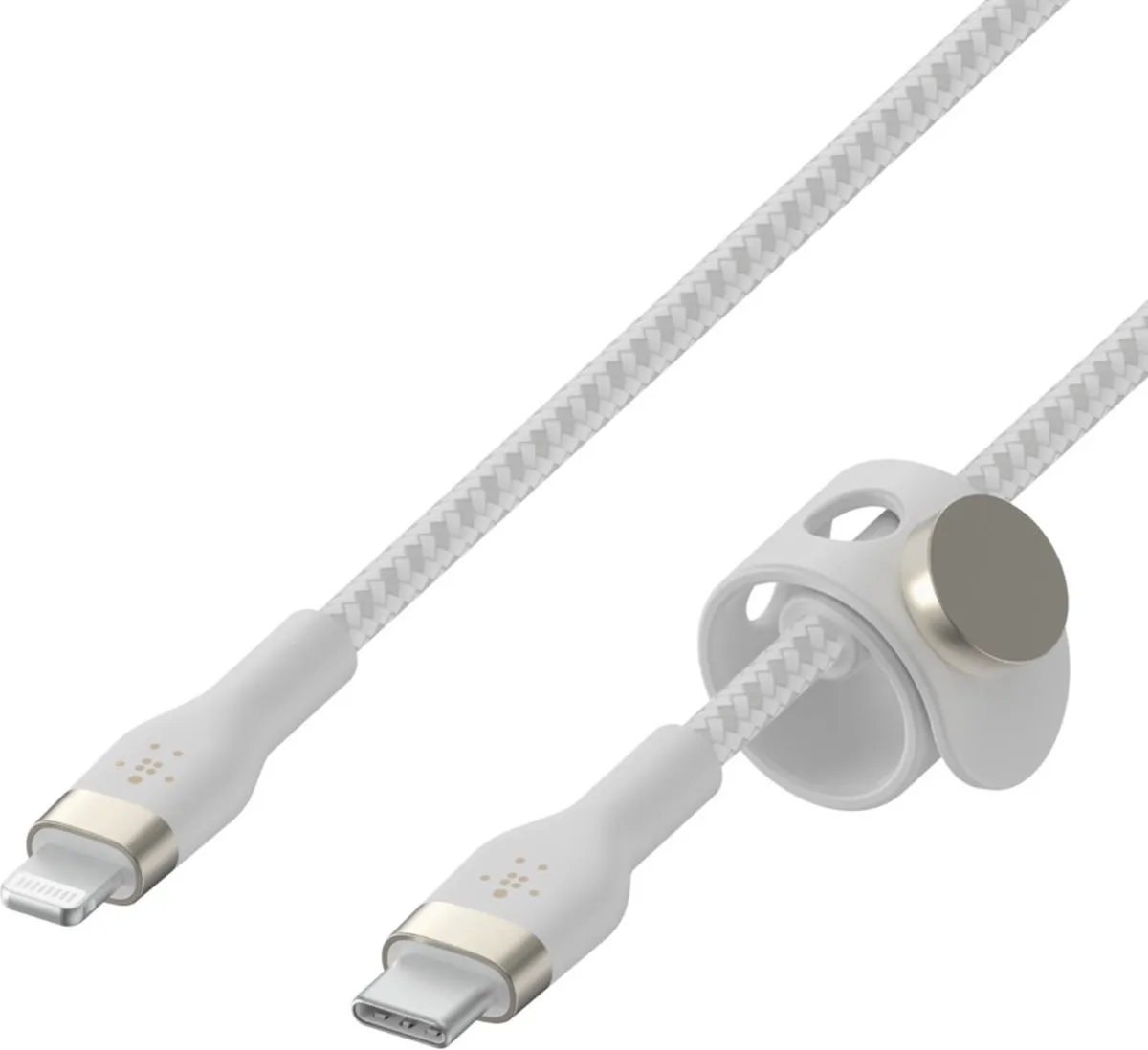 Belkin CAA011bt3MWH USB-C naar Lightning Kabel 3m - Wit