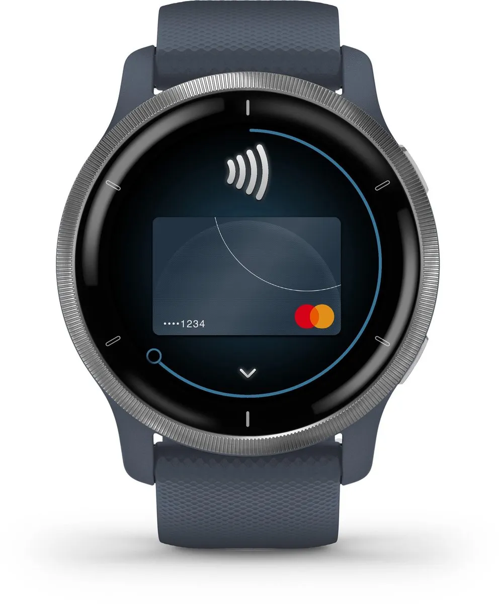 Garmin Venu 2 - 45mm - Granite Blue - afbeelding 5 van 6