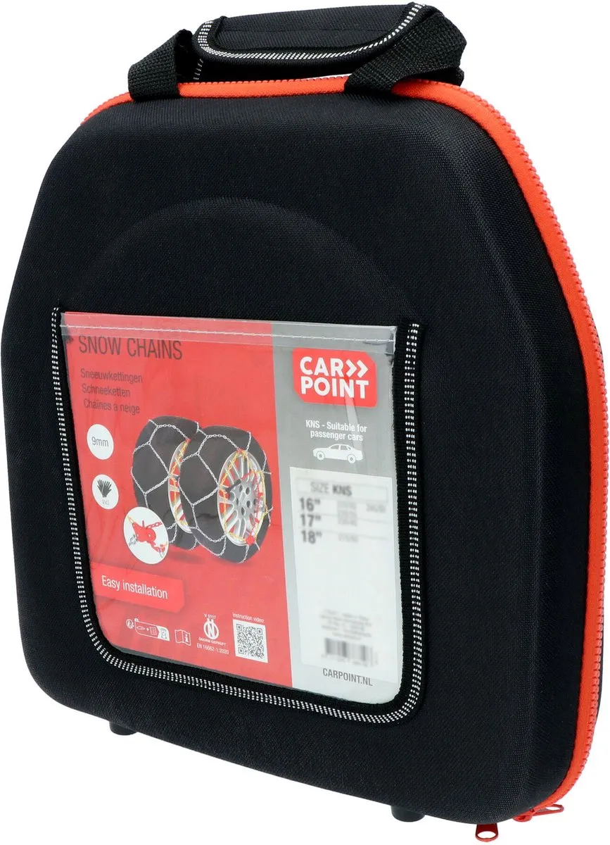 Carpoint Sneeuwkettingen KNS-100 9mm - 195/75R15 t/m 205/80R15