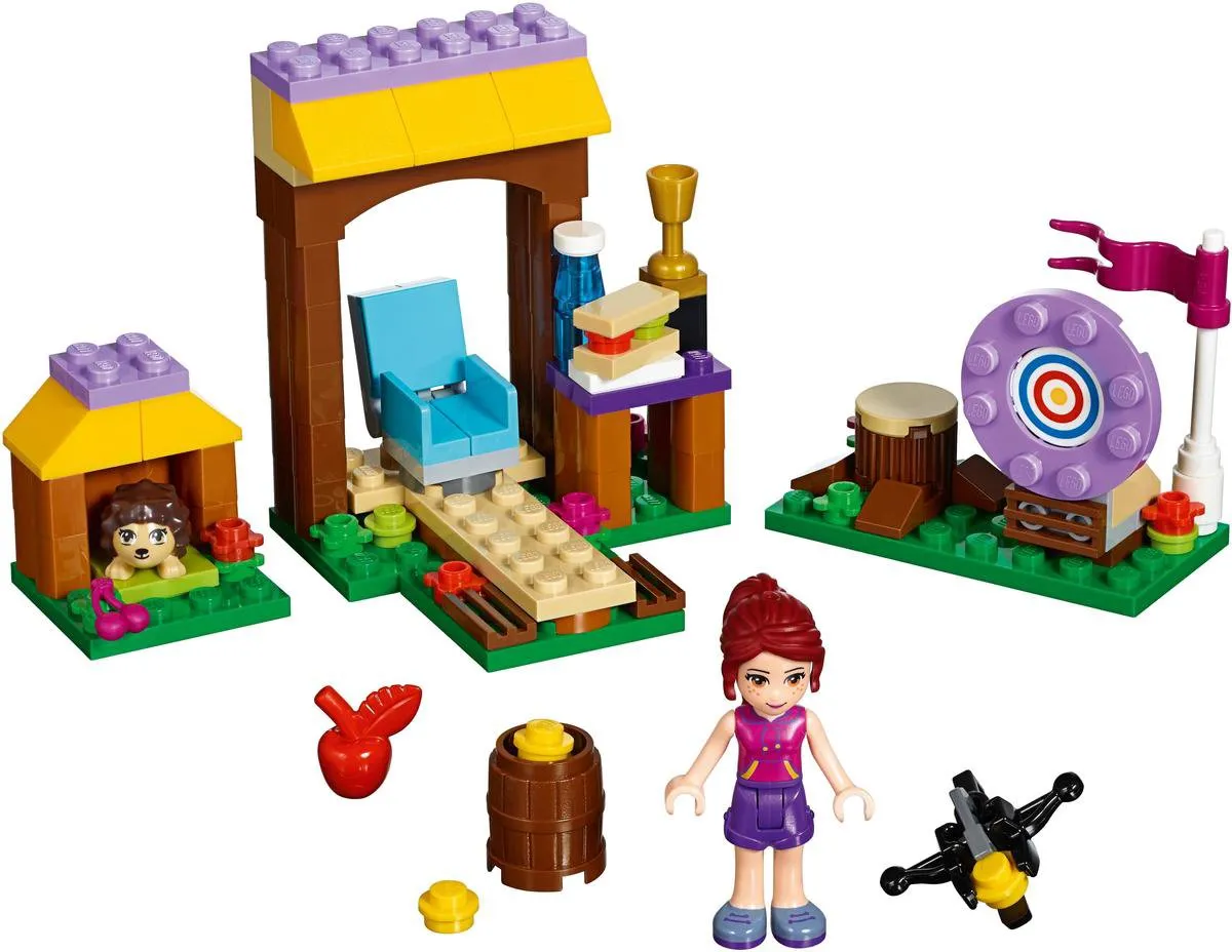 LEGO Friends Avonturenkamp Boogschieten 41120 - Paars - afbeelding 3 van 6
