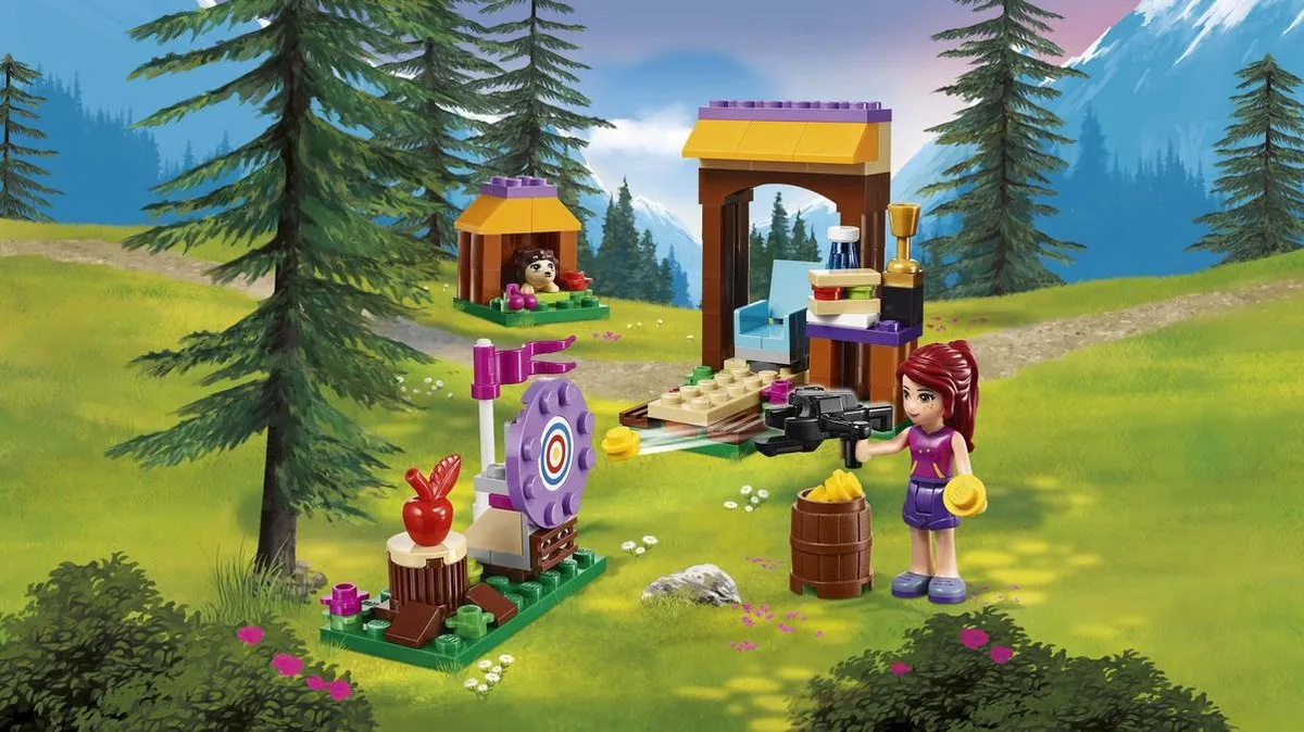 LEGO Friends Avonturenkamp Boogschieten 41120 - Paars - afbeelding 4 van 6