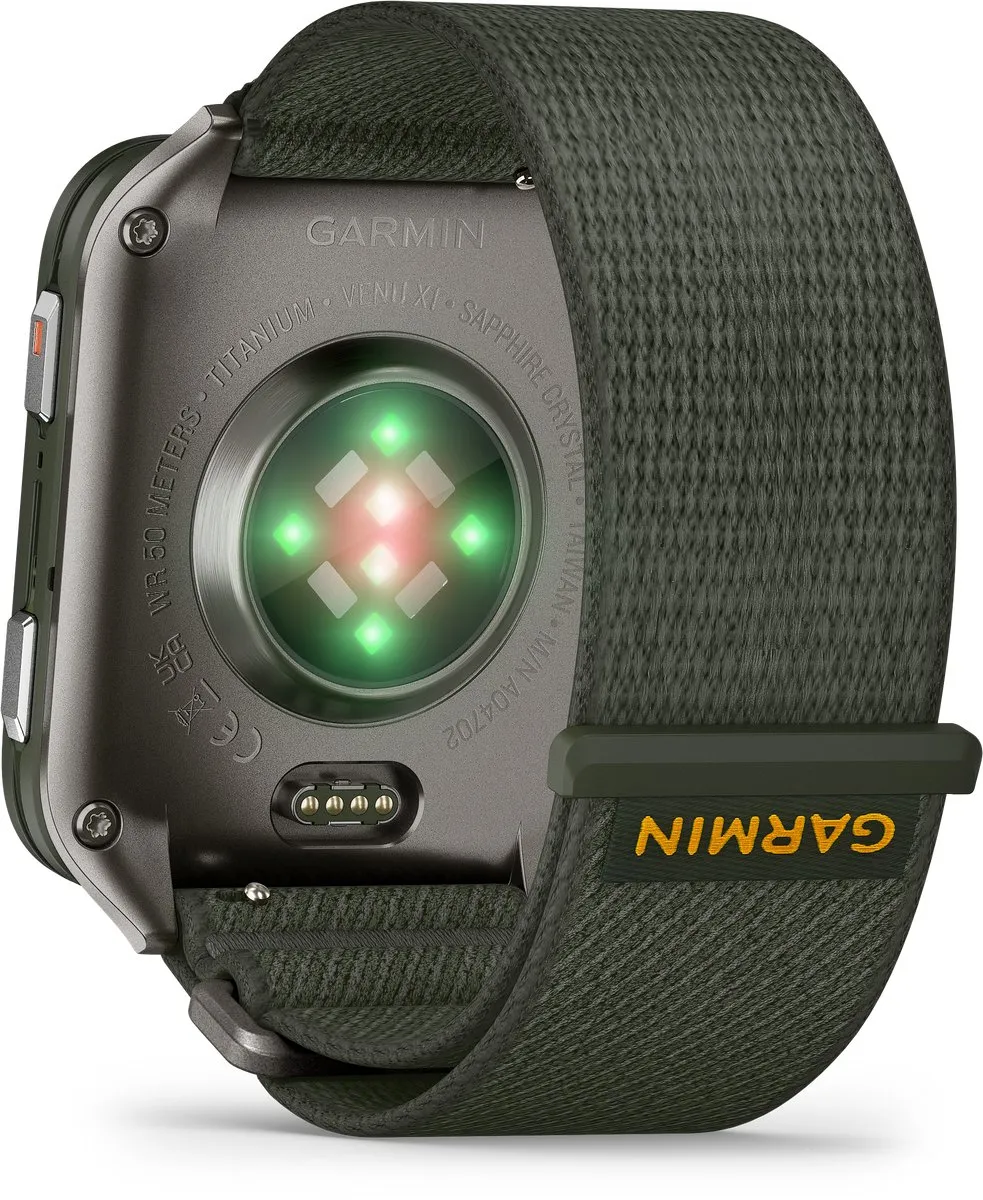 Garmin Venu X1 GPS-Smartwatch - 2 inch AMOLED - Moss/Groen