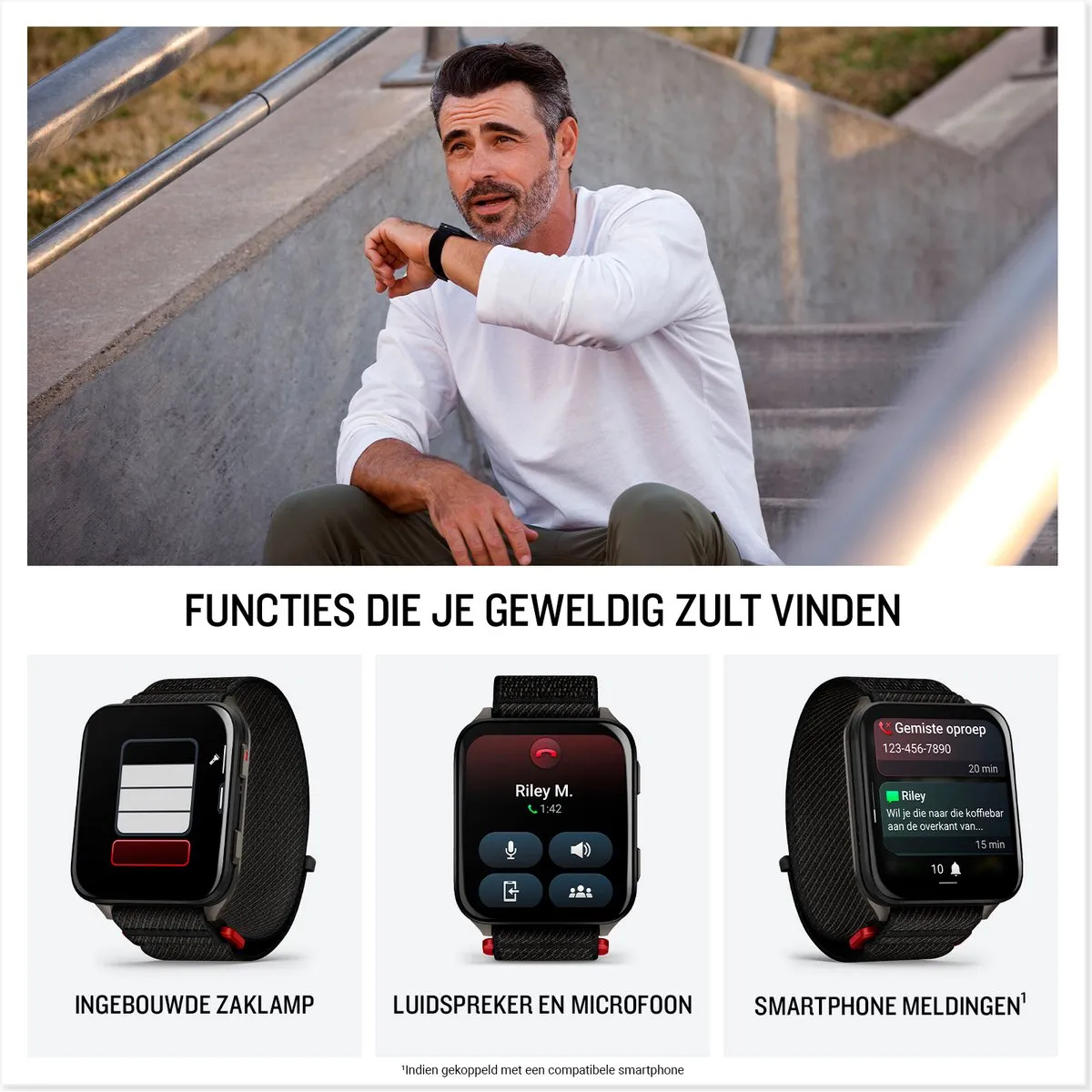 Garmin Venu X1 GPS-Smartwatch - 2 inch AMOLED - Moss/Groen