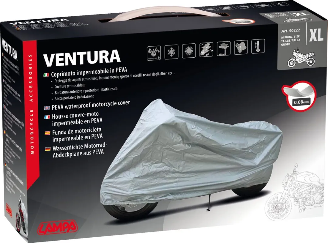 Lampa Ventura Motorhoes XL - Waterdicht PEVA 246x127x104cm