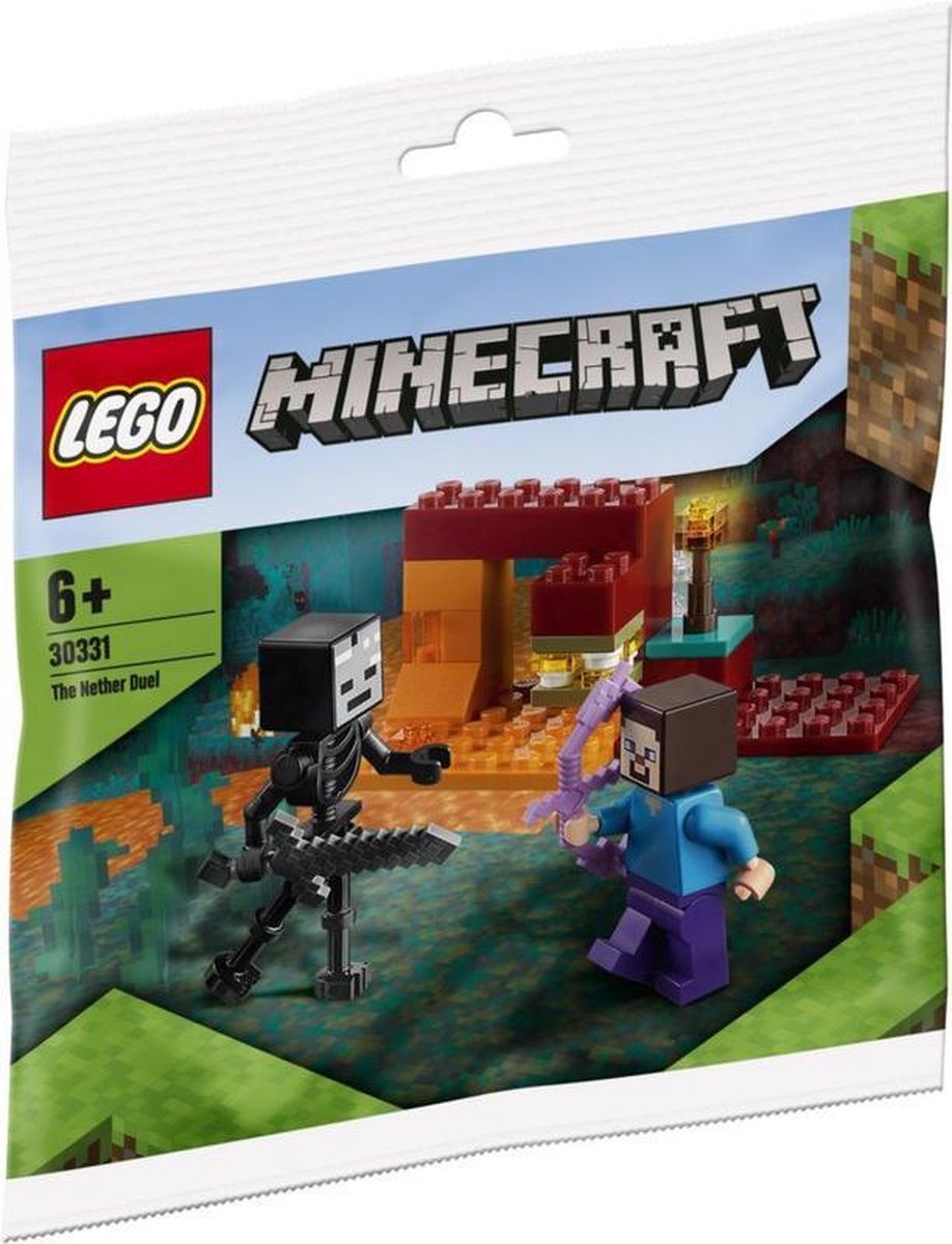 LEGO 30331 Minecraft - Het Onderwereldgevecht (Polybag)