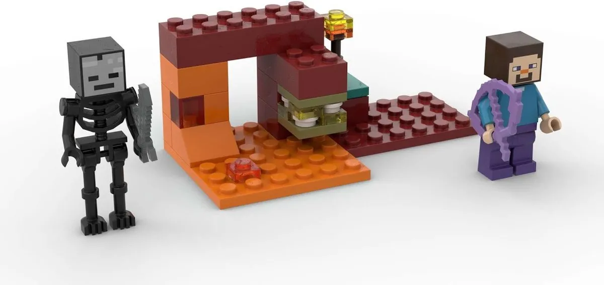 LEGO Minecraft Het Onderwereldgevecht 30331 - 37 Stukken - 1 Minifiguur