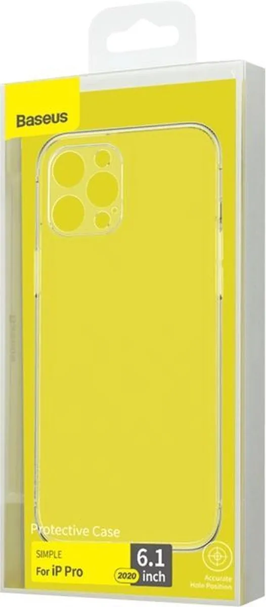 Baseus iPhone 12 Pro Hoesje TPU Transparant - afbeelding 6 van 6