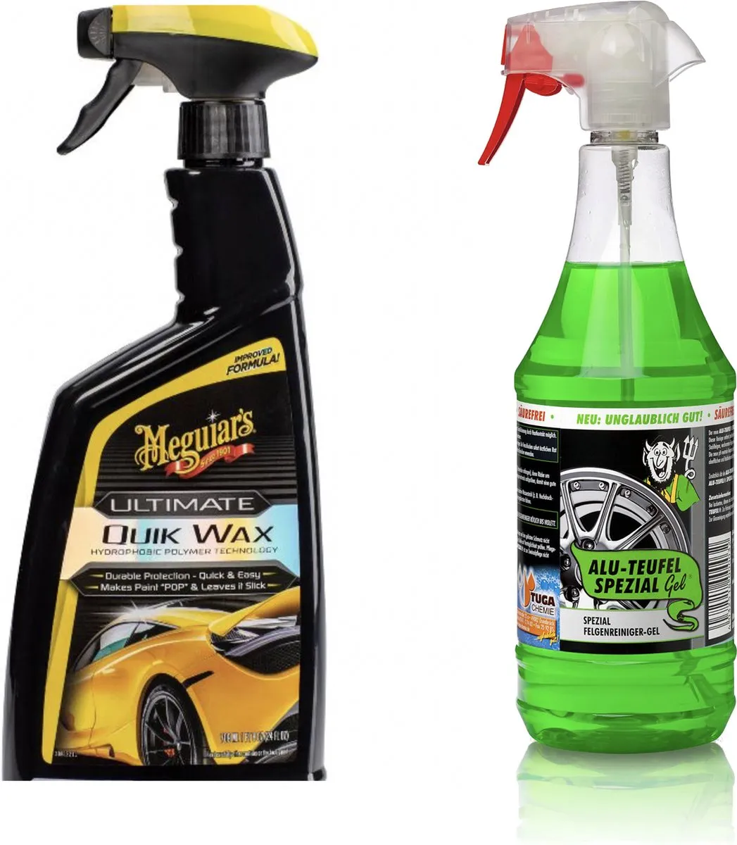 Meguiars Ultimate Quick Wax + Tuga-Chemie Alu-Duivel-Speciaal 1473ml