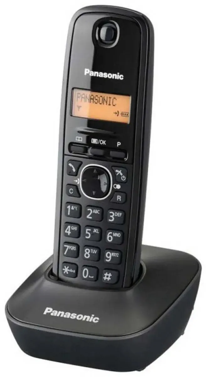 Panasonic KX-TG1611 DECT Telefoon - Zwart - afbeelding 5 van 5