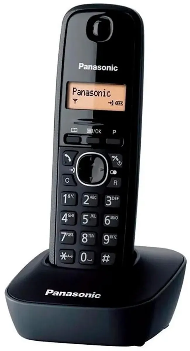 Panasonic KX-TG1611 DECT Telefoon - Zwart - afbeelding 2 van 5