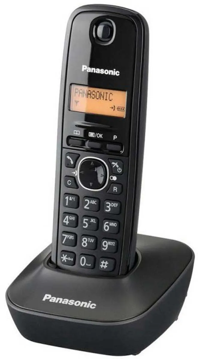 Panasonic KX-TG1611 DECT Telefoon - Zwart - afbeelding 4 van 5