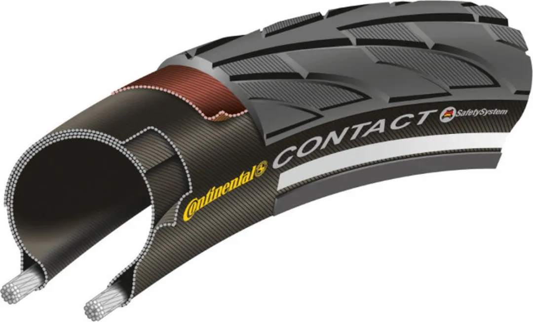 Continental Contact 28" Buitenband 42-622 - Zwart