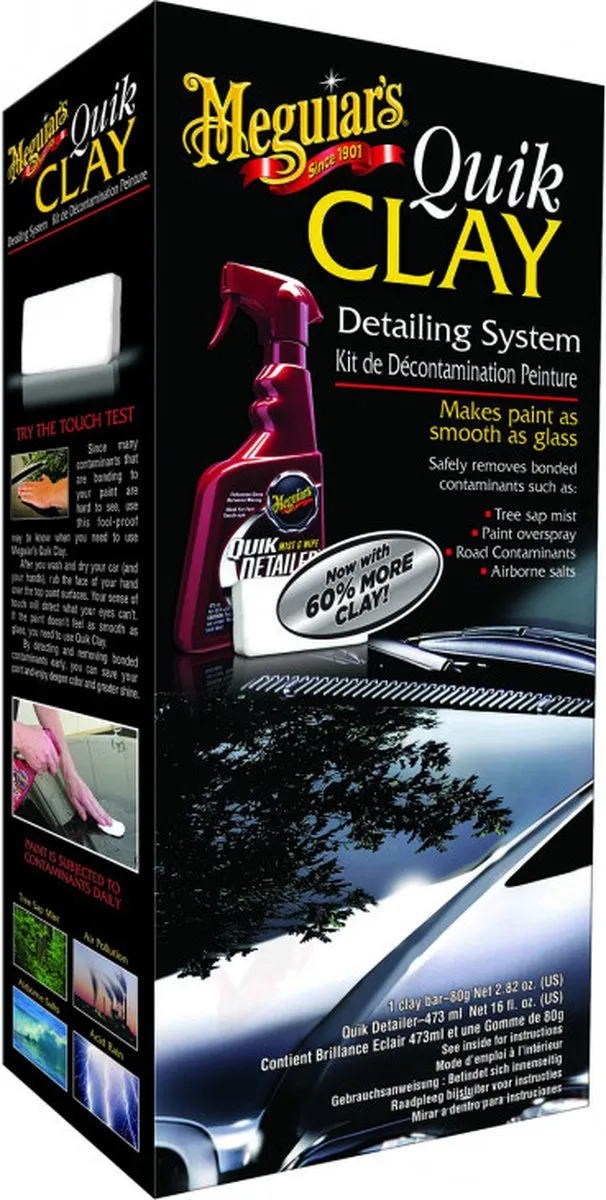 Meguiar's Quik Clay Starter Kit - 0.47L