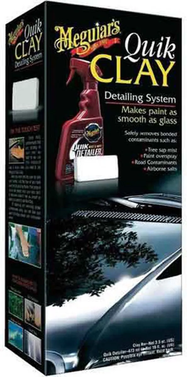 Meguiar's Quik Clay Starter Kit - 0.47L