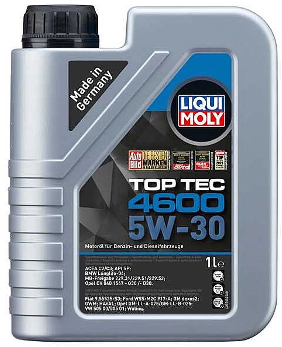 Liqui Moly Top Tec 4600 5W30 Motorolie 1L