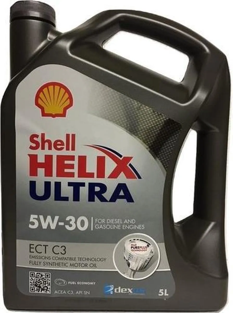 Shell Helix Ultra ECT C3 5W30 Motorolie 5L
