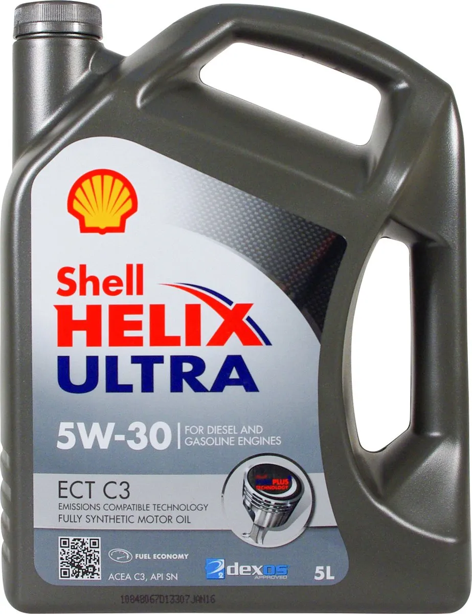 Shell Helix Ultra ECT C3 5W30 Motorolie 5L