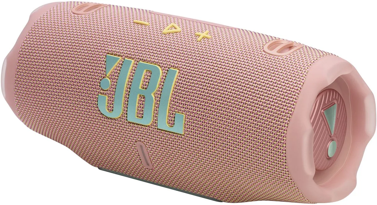 JBL Charge 6 Draadloze Speaker - 45W - 28 uur - Roze