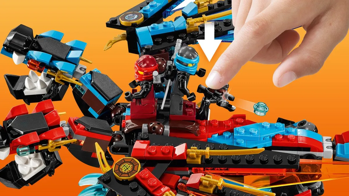 LEGO Ninjago Drakensmederij 70627 - 1137 Stukken - afbeelding 4 van 6