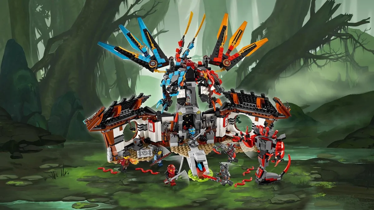 LEGO Ninjago Drakensmederij 70627 - 1137 Stukken - afbeelding 5 van 6