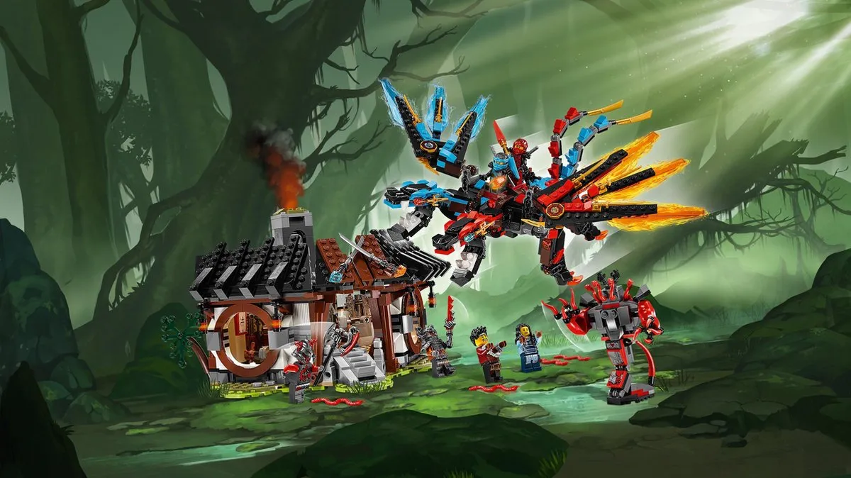 LEGO Ninjago Drakensmederij 70627 - 1137 Stukken - afbeelding 3 van 6