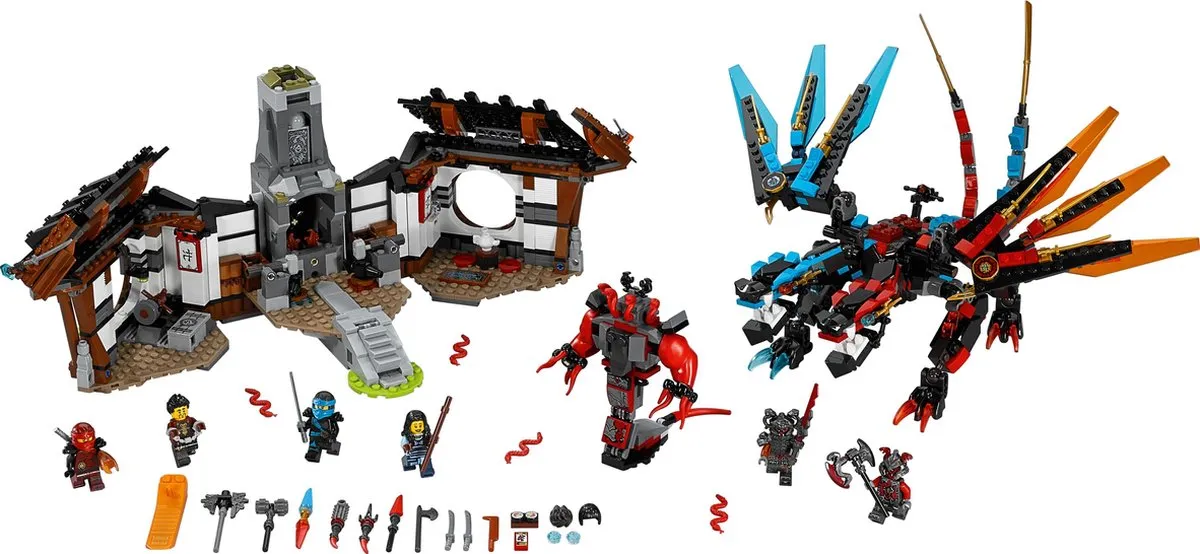 LEGO Ninjago Drakensmederij 70627 - 1137 Stukken - afbeelding 2 van 6