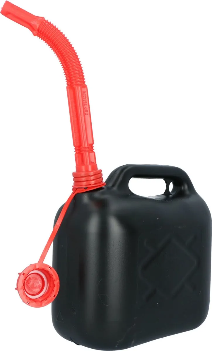 Carpoint Benzinekan 5L - Zwart