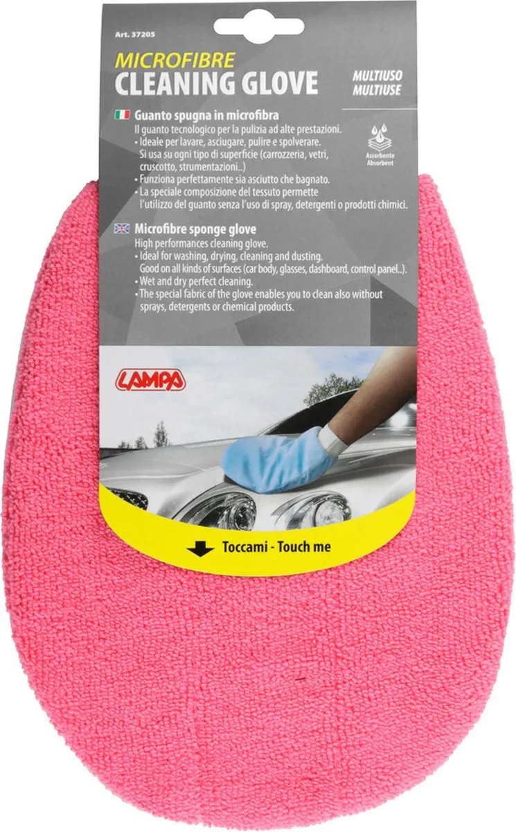 Lampa Microvezel Handschoen Blauw 26x16cm
