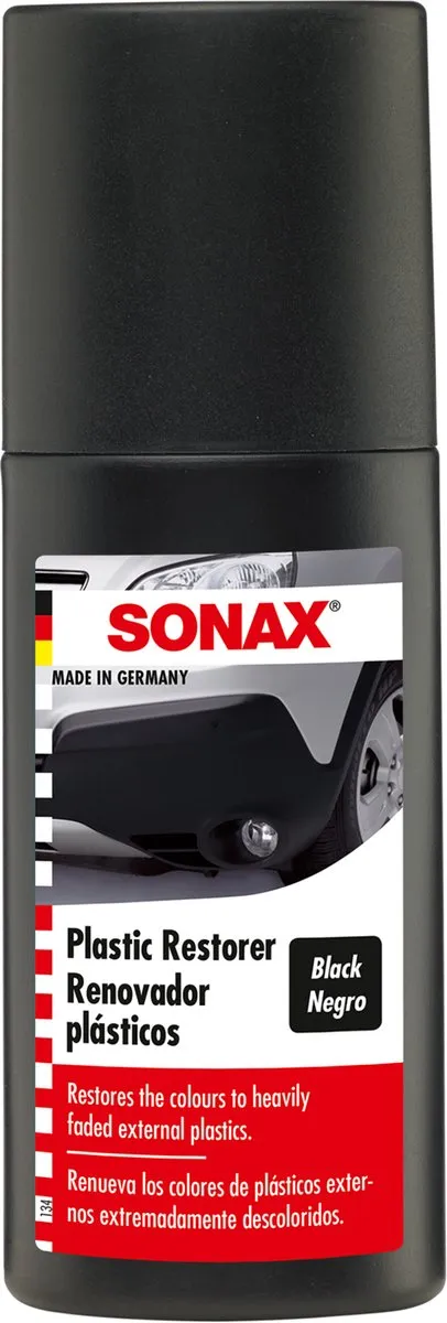 Sonax Kunststofverf Zwart 100ml