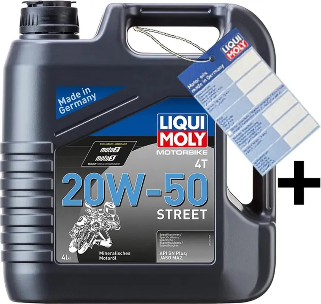 4L Motorbike 4T 20W-50 Street 4-takt motoren Liqui Moly 1696