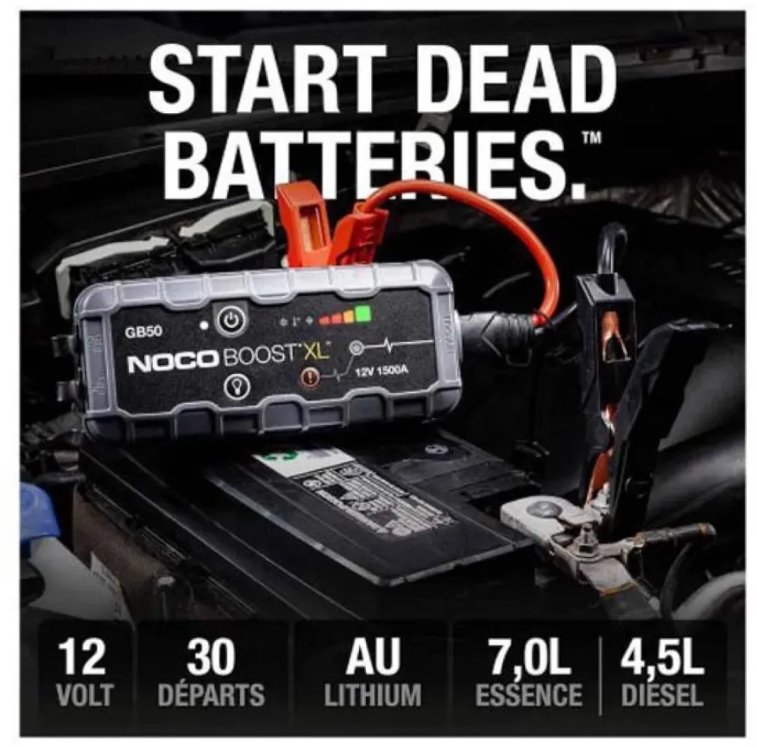NOCO Boost XL GB50 Startaccu 1500A - 3150mAh