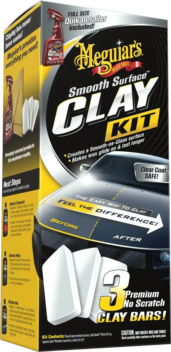 Meguiar's Smooth Surface Clay Kit 0.47L