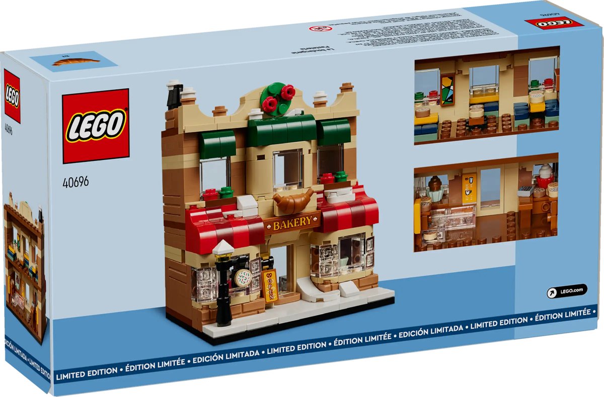 LEGO Shops of the world Limited Edition 40696 - Bakkerij - Bakery